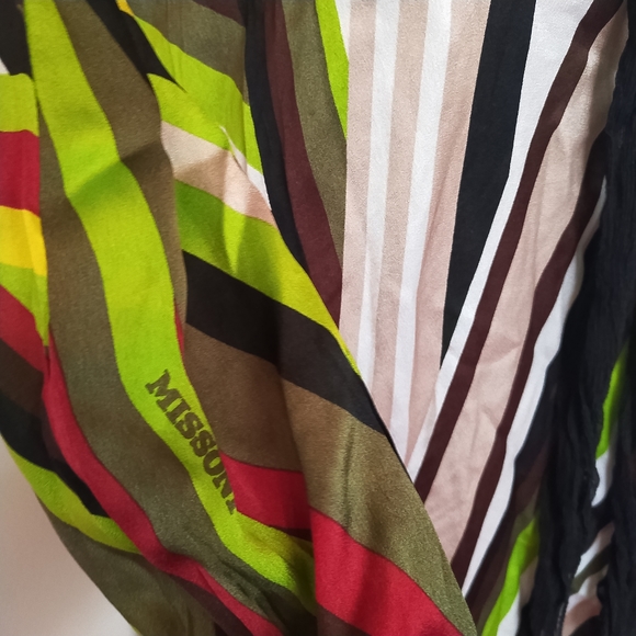 Hurry! Store Close Next Week!! MISSONI SILK DRESS 46 - Picture 3 of 6